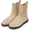 Nala Suede Chelsea Boots, Light Beige - Boots - 2