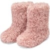 Yuki Midi Wool Lined Faux Fur Boots, Pink - Boots - 2