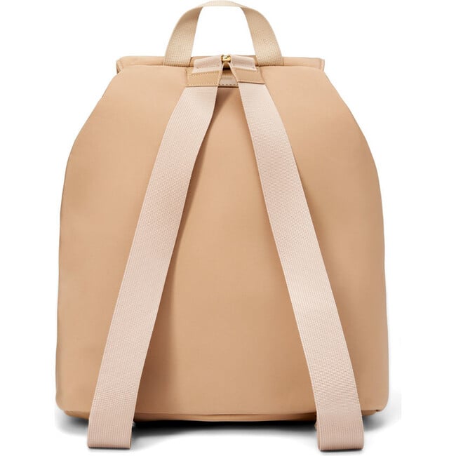 Jamie Multi-Pocket Backpack, Beige - Backpacks - 4