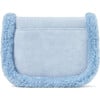 Shae Suede Crossbody Buckled Bag, Blue - Bags - 4