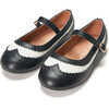 Erica Retro Leather Mary Jane Shoes, Black - Mary Janes - 2