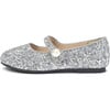 Elin Glitter Mary Jane Shoes, Silver - Mary Janes - 1 - thumbnail