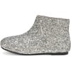 Chiara Glitter Zipped Boots, Silver - Boots - 1 - thumbnail