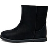 Ann 3.0 Suede Straight Boots, Black - Boots - 1 - thumbnail