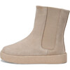 Adalyn Suede Chelsea Boots, Beige - Boots - 1 - thumbnail