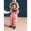 Waterproof Padded Winter Suit, Winter Floral - Snowsuits - 2