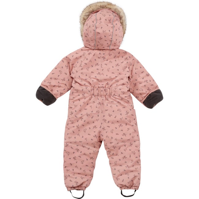 Waterproof Padded Winter Suit, Winter Floral - Snowsuits - 6