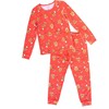 Gingerbread PJ, Red - Pajamas - 1 - thumbnail