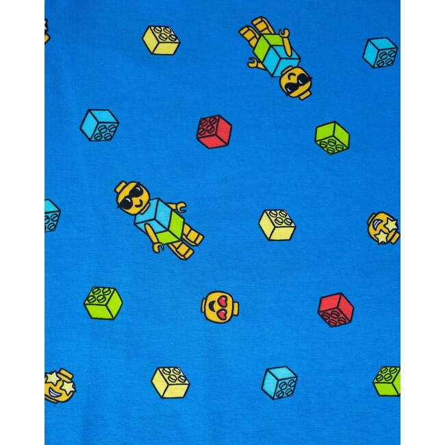 Build a Block PJ, Blue - Pajamas - 3