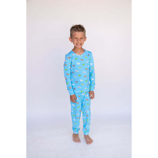 Helicopters PJ, Blue - Pajamas - 2