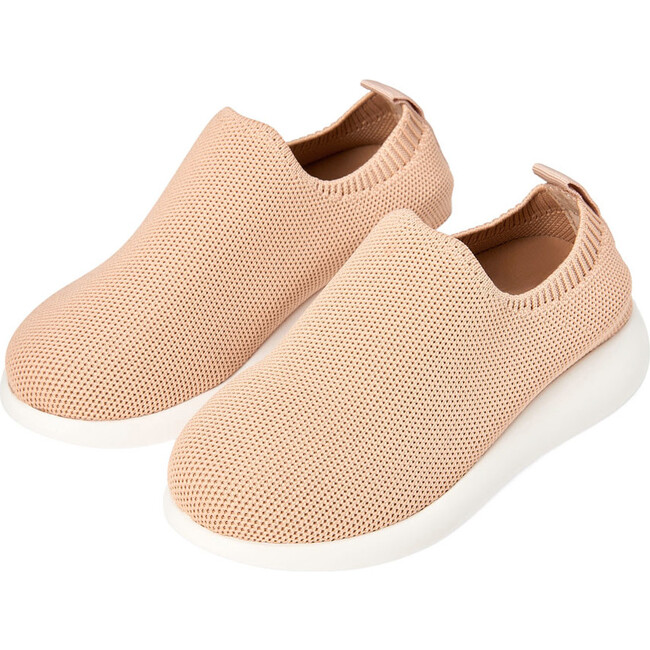 Reese Breathable Mesh Slip-On Sneakers, Beige - Sneakers - 2