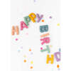 Felt Happy Birthday Garland, Pastel - Party Accessories - 3