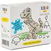 Colorable and Play Dino T-Rex - Coloring - 1 - thumbnail