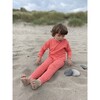 Coral Waffle Cotton Set - Loungewear - 2