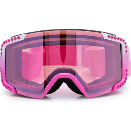 Lustrous Frost Ski Goggle, Pink Frost