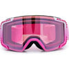 Lustrous Frost Ski Goggle, Pink Frost - Ski Goggles - 1 - thumbnail