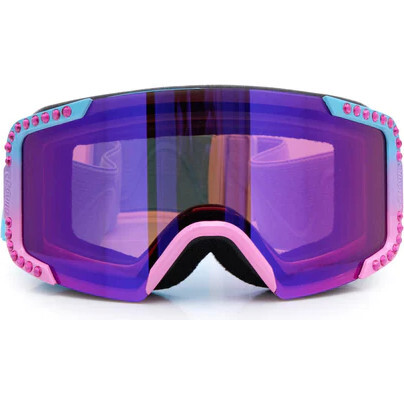 Lustrous Frost Ski Goggle, Turqouise Frost
