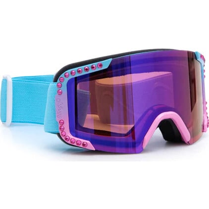 Lustrous Frost Ski Goggle, Turqouise Frost - Ski Goggles - 2