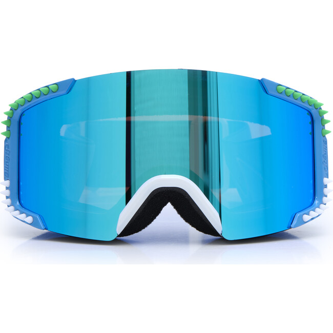Lustrous Frost Ski Goggle, Green Frost