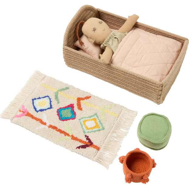 Mini Lorena Nari Doll & Bed Toy Set - Dolls - 3