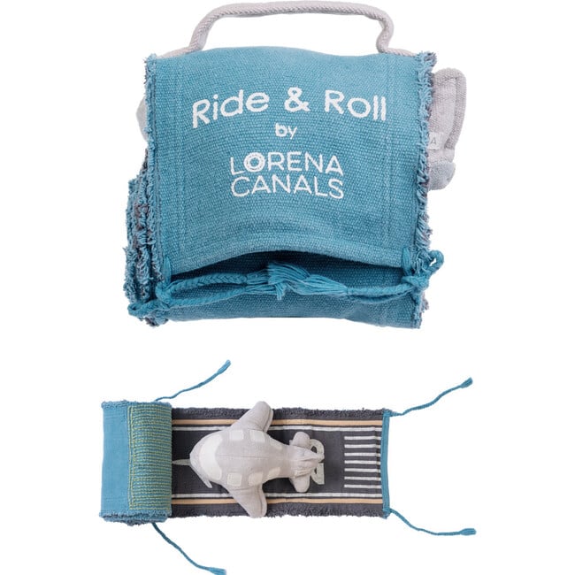 Ride & Roll Airplane Canvas Playmat Set - Playmats - 3