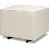 Davinci Universal Gliding Ottoman, Vanilla - Ottomans - 1 - thumbnail