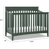 Grove 4-in-1 Convertible Crib, Forest Green - Cribs - 2