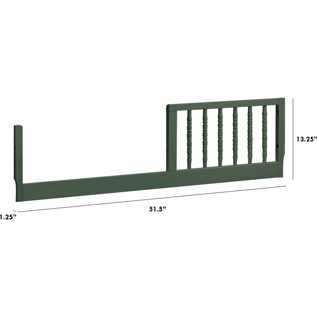 Toddler M3199 Bed Conversion Kit, Forest Green - Cribs - 3