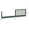 Toddler M3199 Bed Conversion Kit, Forest Green - Cribs - 3