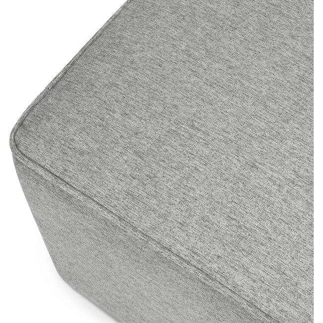 Davinci Universal Gliding Ottoman, Frost Grey - Ottomans - 4