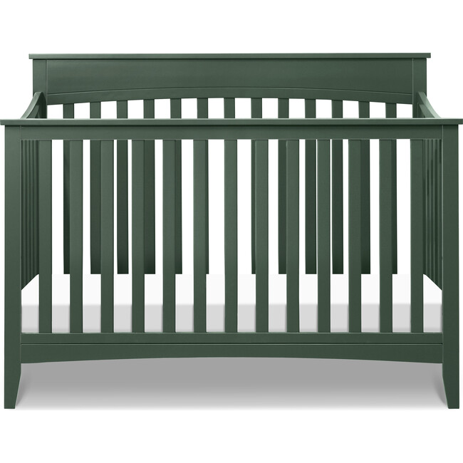 Grove 4-in-1 Convertible Crib, Forest Green - Cribs - 4