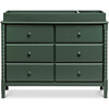 Jenny Lind Spindle 6-Drawer Dresser, Forest Green - Dressers - 4