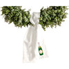 Champagne Bottle Wreath Sash - Wreaths - 1 - thumbnail