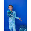 Hanukkah Penguins PJ, Blue - Pajamas - 5