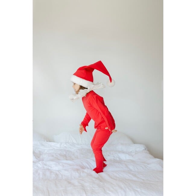 Red Elf Holiday Pajama - Costumes - 6