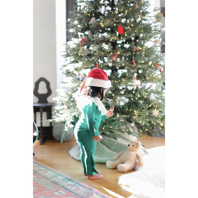 Green & Red Elf Holiday Pajama - Costumes - 6