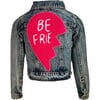 Best Friends Forever Denim Jacet Side 1 - Jackets - 1 - thumbnail