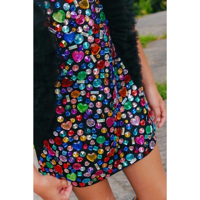 Bejeweled Gem Dress - Dresses - 2