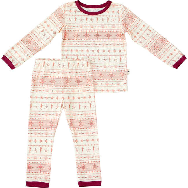 Toddler Pajama Set, Coastal Christmas
