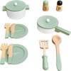 Little Chef Frankfurt Wooden Cookware Accessories - Play Food - 1 - thumbnail