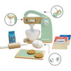 Little Chef Frankfurt Wooden Mixer Play Kitchen Accessories, Green - Play Food - 3