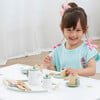 Little Chef Frankfurt Wooden Tea Accessories, Green - Play Food - 4