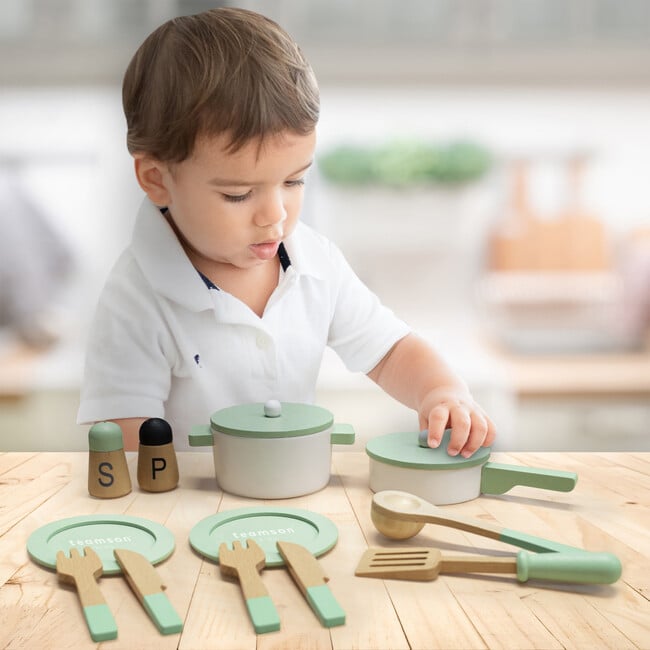 Little Chef Frankfurt Wooden Cookware Accessories - Play Food - 7