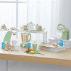 Little Chef Frankfurt Wooden Mixer Play Kitchen Accessories, Green - Play Food - 7