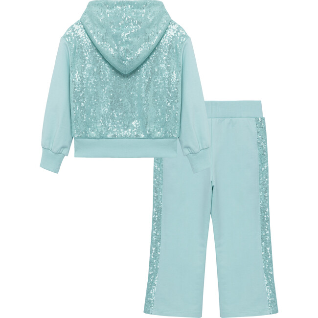 Sequin Pant Set, Aqua - Mixed Apparel Set - 2