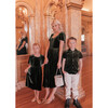 Women's Riverwood Velvet Dress, Dark Green - Dresses - 3
