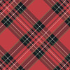 Red Plaid Cocktail Napkin, Set of 20 - Tabletop - 1 - thumbnail