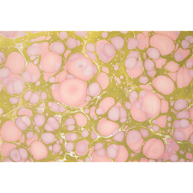Pink & Green Stone Marbled Placemat, Set of 12