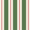 Green & Red Awning Stripe Cocktail Napkin, Set of 20 - Tabletop - 1 - thumbnail