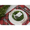 Red Plaid Placemat, Set of 24 - Tabletop - 2